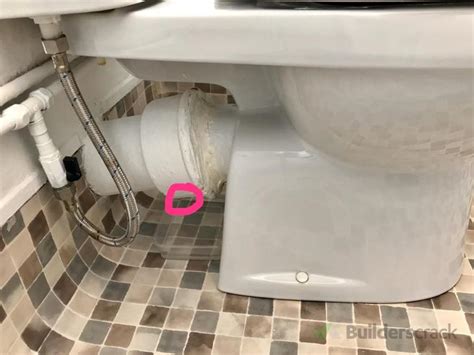 leaking toilet waste pipe|Brand new toilet leak